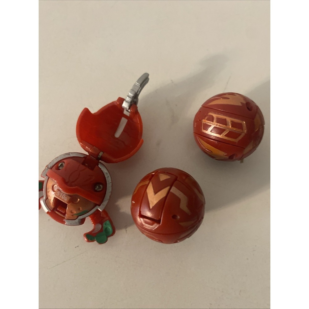 Red Bakugan lot of 3 Battle Brawlers - Picture 6 of 7